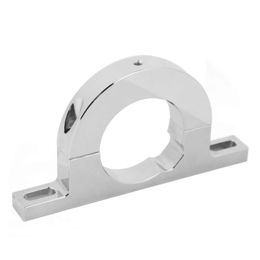 2-In Tube Steering Column Bracket 2310000030 Aluminum Mount For Chevy Ford Silver 4971332092697