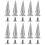 10set 10*26mm Copper Bullet Rivet Metal Stud with 1