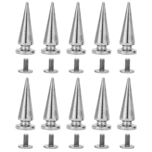 10set 10*26mm Copper Bullet Rivet Metal Stud with