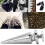 10set 10*26mm Copper Bullet Rivet Metal Stud with 5