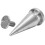 10set 10*26mm Copper Bullet Rivet Metal Stud with 11