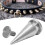 10set 10*26mm Copper Bullet Rivet Metal Stud with 2