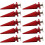 10set 10*26mm Copper Bullet Rivet Metal Stud with 7