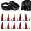 10set 10*26mm Copper Bullet Rivet Metal Stud with 10