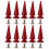 10set 10*26mm Copper Bullet Rivet Metal Stud with 1