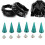 10set 10*26mm Copper Bullet Rivet Metal Stud with 4