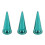 10set 10*26mm Copper Bullet Rivet Metal Stud with 7