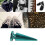 10set 10*26mm Copper Bullet Rivet Metal Stud with 5