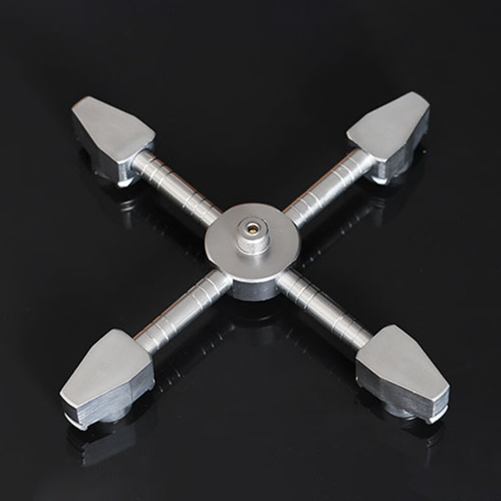 Lightweight Aluminum Stove Adapter Burner Connector for Gas Tanks, 167x167x28.8mm-image-OPC-PJB86K7-NEW