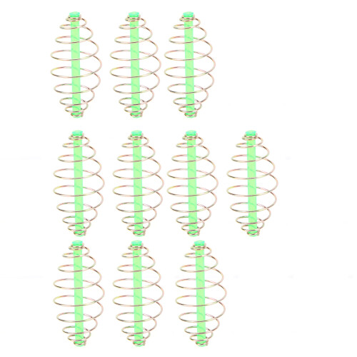 10PC Spring Coil Inline Method Feeder Coil Inline 1
