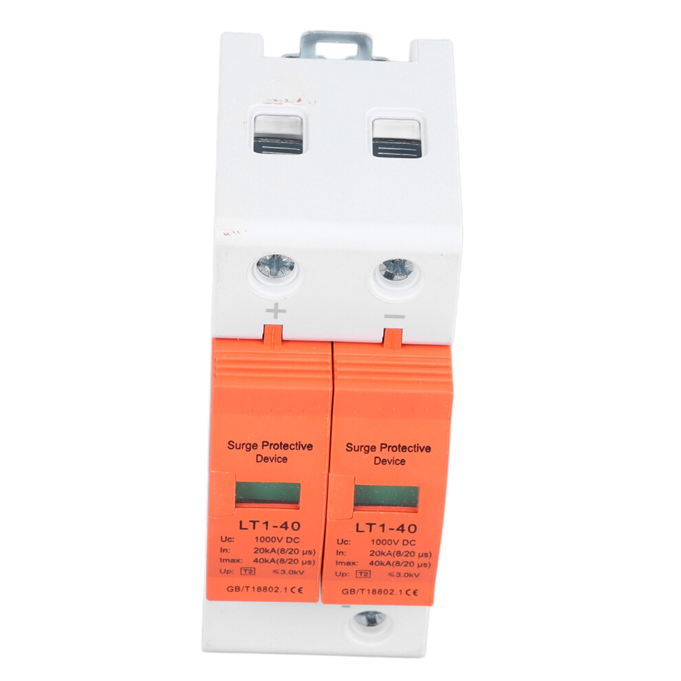 1000V Dc Pv Surge Protector 20Ka-40Ka 2P Overvoltage Overcurrent Safety 4211332099099