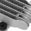 Engine Oil Cooler Radiator with Adapters Aluminum 15