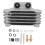 Engine Oil Cooler Radiator with Adapters Aluminum 1