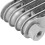 Engine Oil Cooler Radiator with Adapters Aluminum 14