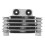 Engine Oil Cooler Radiator with Adapters Aluminum 6