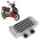 Engine Oil Cooler Radiator with Adapters Aluminum 12