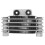 Engine Oil Cooler Radiator with Adapters Aluminum 5