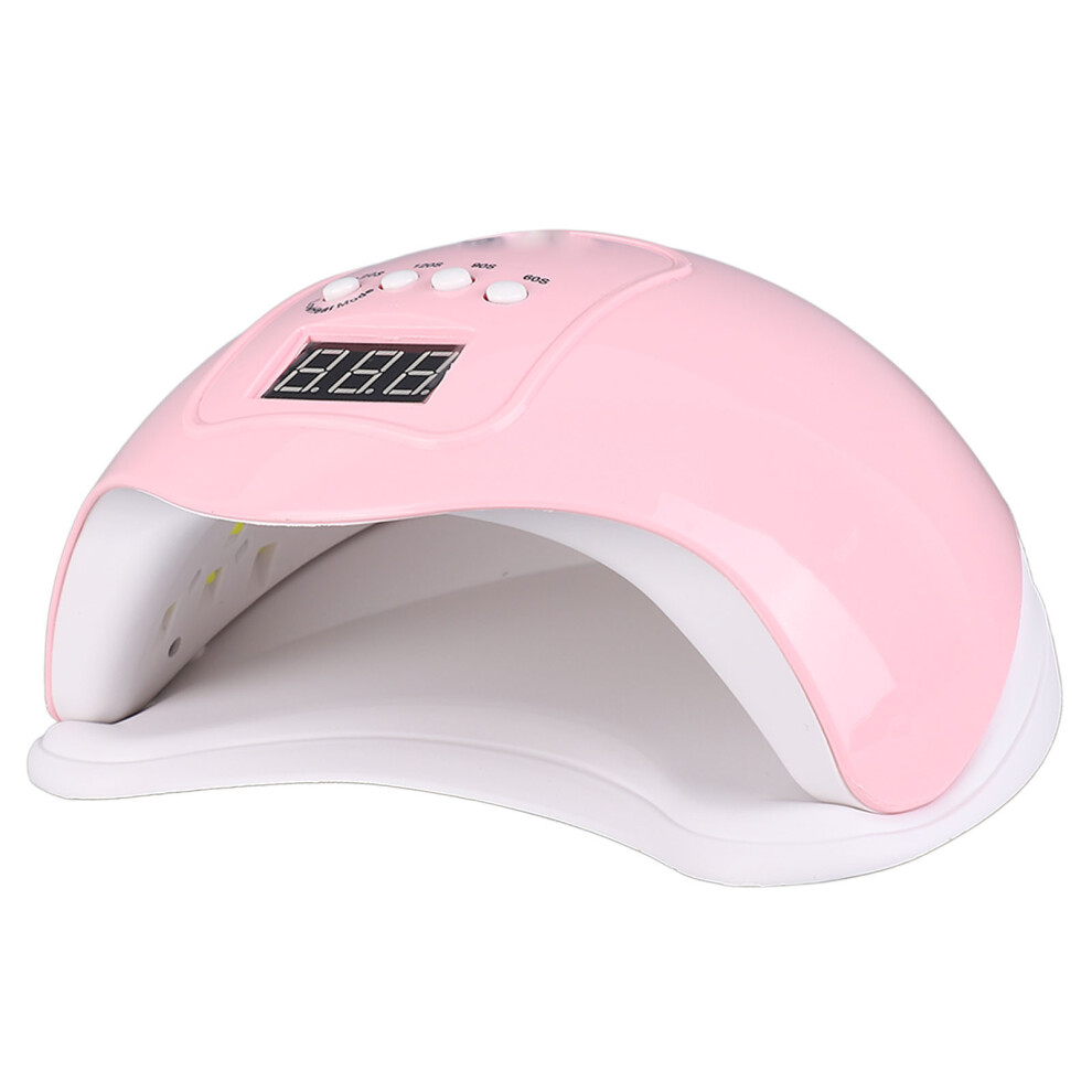 Pink 24Pcs Digital Nail Dryer 48W Usb Led Manicure Lamp