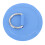 4 Stück PVC Runde D-Ring Patch für Boot, Rettungsboot, Paddleboard, Blau 12