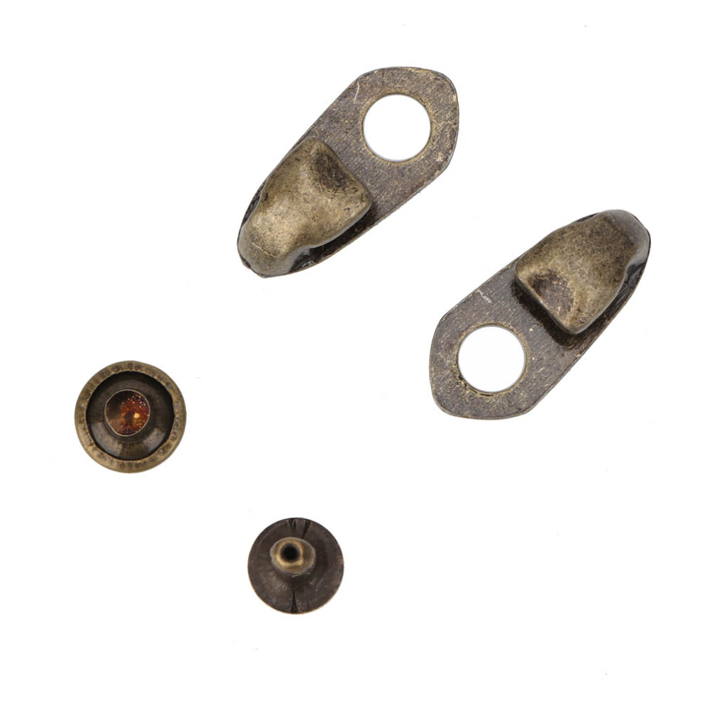 20Set Alloy Boot Lace Hooks Lace Fittings With 9121376160059
