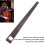 4/4 Cello Fingerboard Ebony Wood Replacement for String Instruments LN183 4