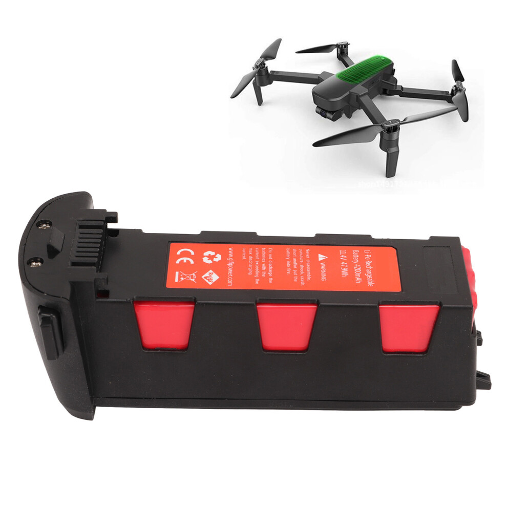 4200Mah 11.4V Lipo Battery For Hubsan Zino Pro Drone, Black 5001332113388