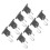 Durable 8 Pack RV Awning Hooks with ABS Holders for Outdoor Use 16