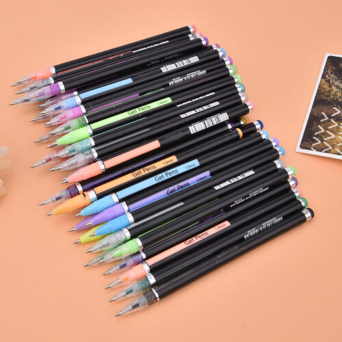 48 Colors Drawing Pen Plastic Bright Painting Tool 1