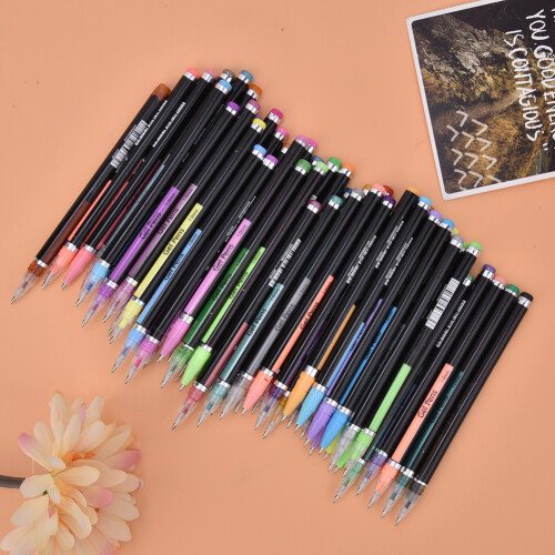 48 Colors Drawing Pen Plastic Bright Painting Tool 2