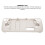 Steam Deck Kickstand Case in White - Ergonomic & Fingerprint Proof 4