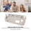 Steam Deck Kickstand Case in White - Ergonomic & Fingerprint Proof 7