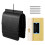 Black 5Pcs Outlet Marking Tools for Secure Wire Protection in Drywall 1