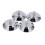 4pcs 5inch Billiard Table Leg Levelers Set 8
