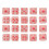 20pcs Transparent Pink-Spotted 6-Sided Plastic Dice for Board & Math Games 2