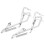 2 Pcs Seafood Grabber Stainless Steel Grabbing 3