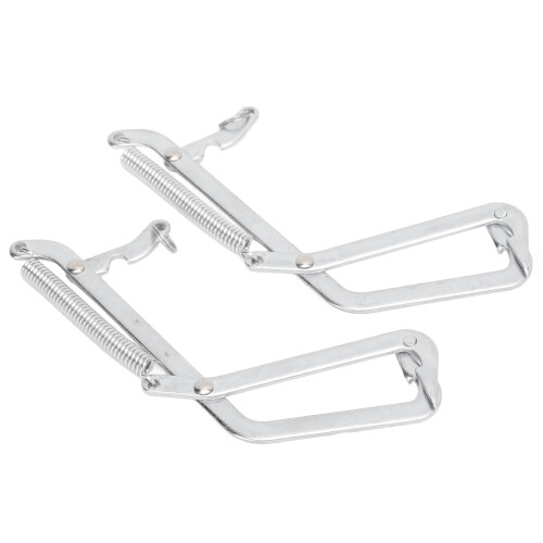 2 Pcs Seafood Grabber Stainless Steel Grabbing 2