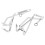 2 Pcs Seafood Grabber Stainless Steel Grabbing 9