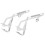 2 Pcs Seafood Grabber Stainless Steel Grabbing 2