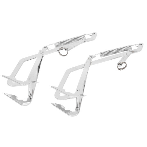 2 Pcs Seafood Grabber Stainless Steel Grabbing 1