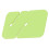 4PCS Fluorescent Yellow Cave Diving Line Marker, ABS, 66g 13