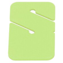 4PCS Fluorescent Yellow Cave Diving Line Marker, ABS, 66g