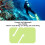 4PCS Fluorescent Yellow Cave Diving Line Marker, ABS, 66g 3