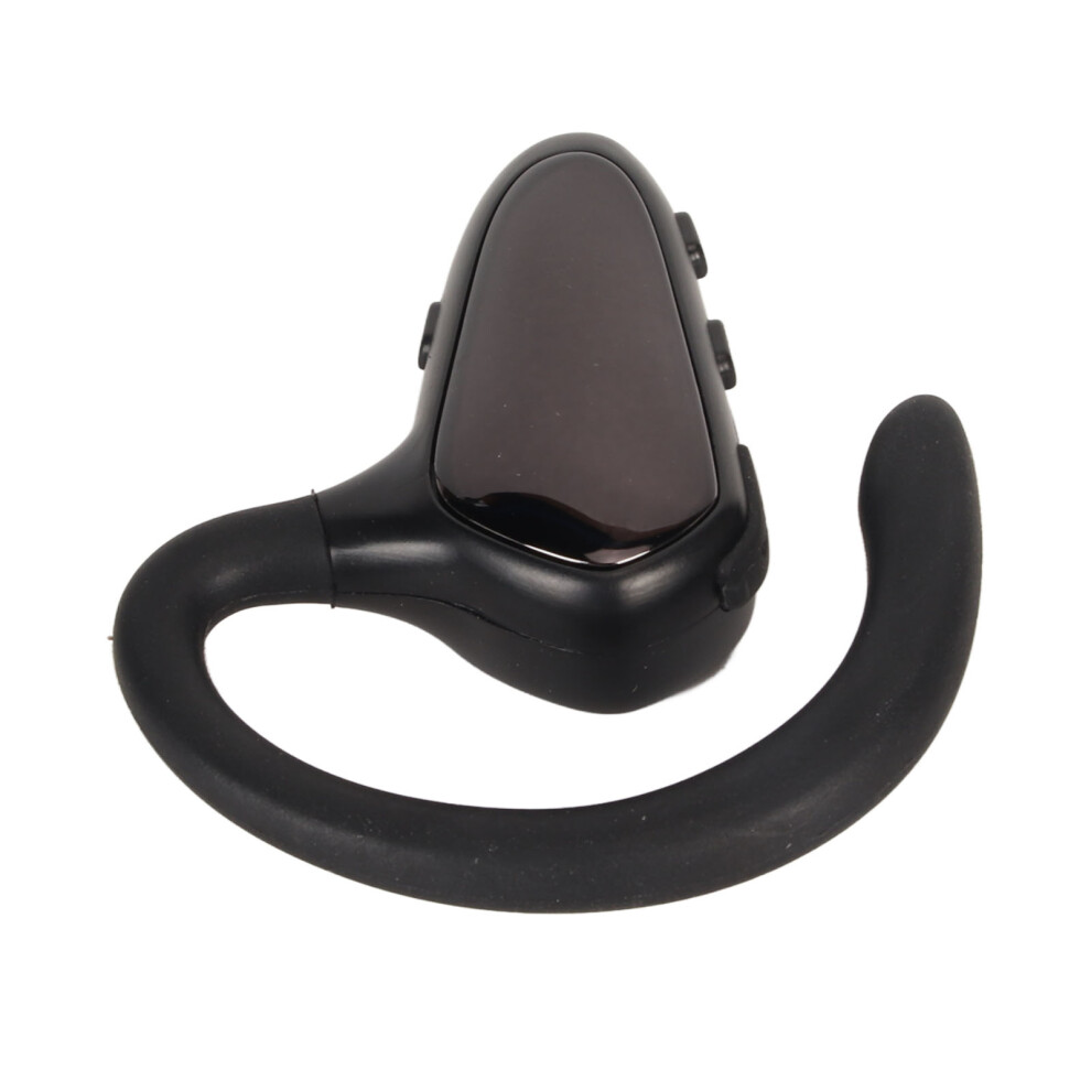 Ultralight Wireless Bluetooth Earpiece Bone Conduction Noise Cancelling Black 9341332123243