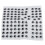 100Pcs Fish Eyes Stickers Artificial Simulation 9
