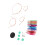Assorted Color Circular Knitting Needle Set 3-8mm with Storage Bag 16