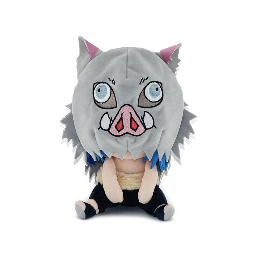 (Inosuke) Agatsuma Giyuu Zenitsu Tanjiro Nezuko Inosuke Plush Toys Demon Gifts Xmas Slayer