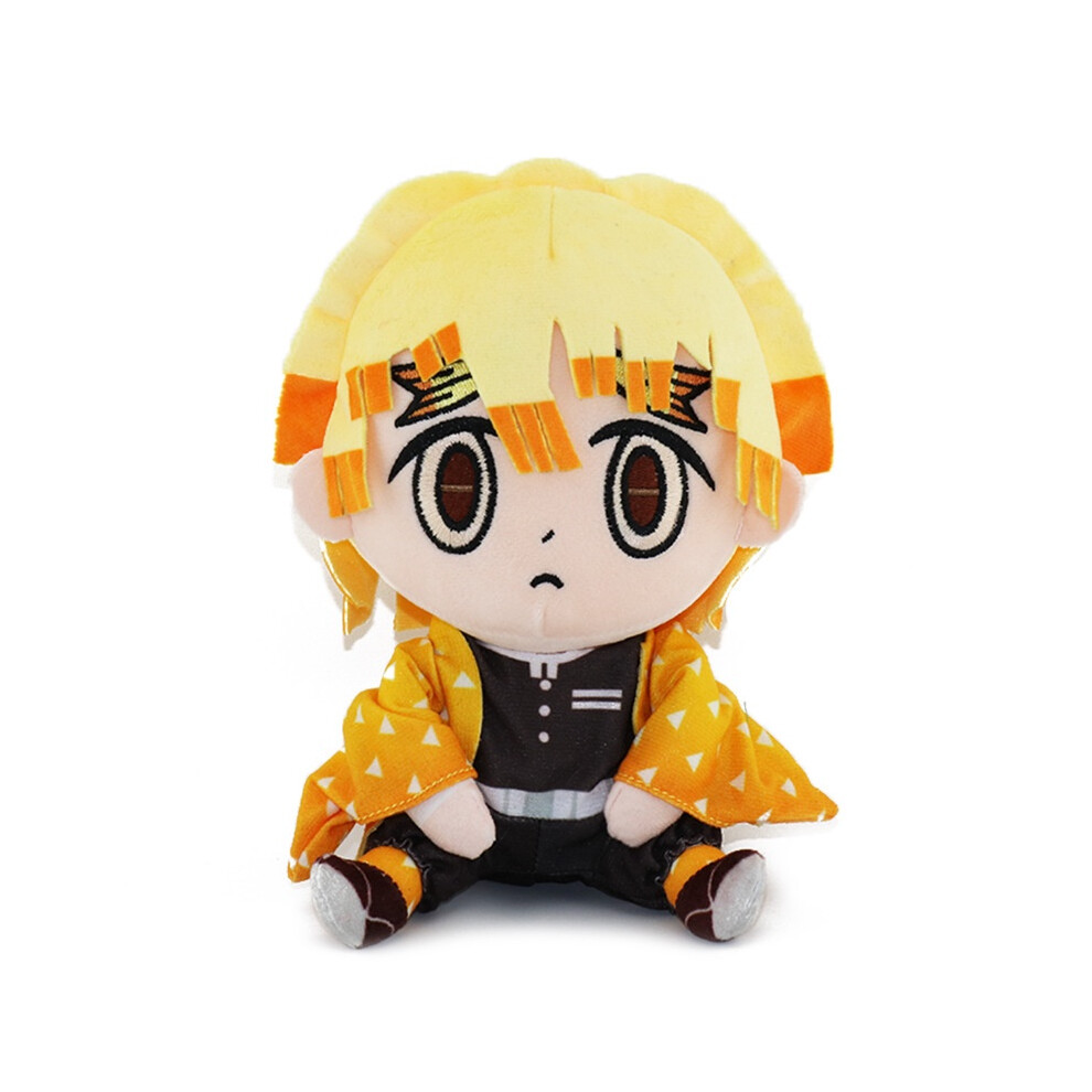 (Agatsuma Zenitsu) Agatsuma Giyuu Zenitsu Tanjiro Nezuko Inosuke Plush Toys Demon Gifts Xmas Slayer
