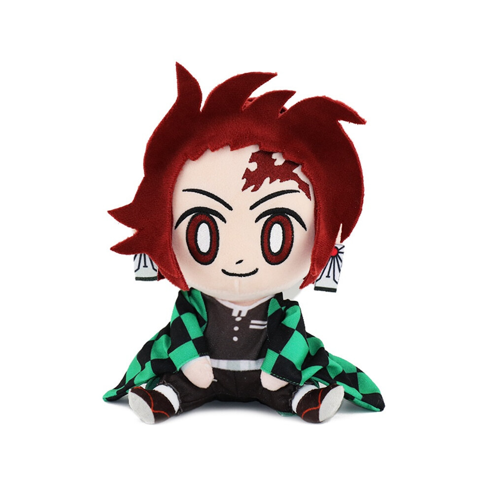 (Tanjiro) Agatsuma Giyuu Zenitsu Tanjiro Nezuko Inosuke Plush Toys Demon Gifts Xmas Slayer