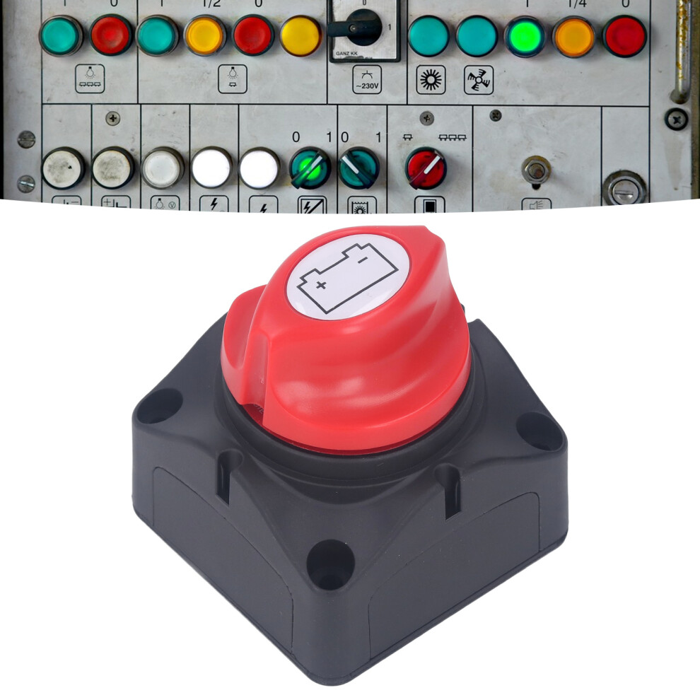 Fully Enclosed Rotary Battery Disconnect Switch 48-60V For Cars & Boats 7901332129281