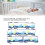 Type1 Crib Protective Set - Skin Friendly & Comfortably Breathable Pads 5